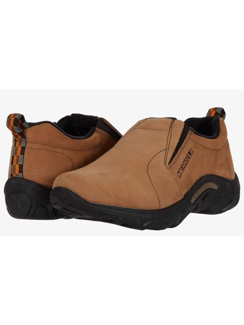 Merrell Big Kids Jungle MOC Nubuck Shoes Hiking Sneaker Brown Nubuck Size US 7M - Picture 2 of 13